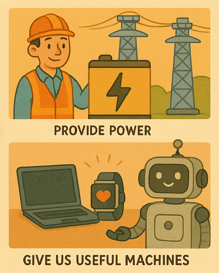 Provide Power. Useful Machines.
